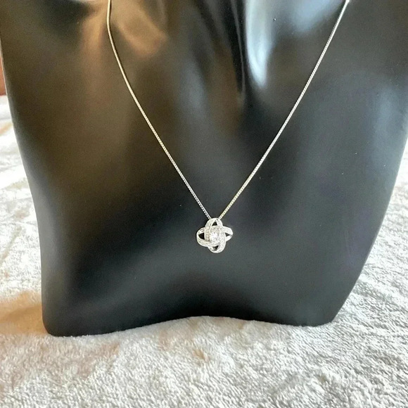 Knot Pendant Necklace - Picture 2 of 5